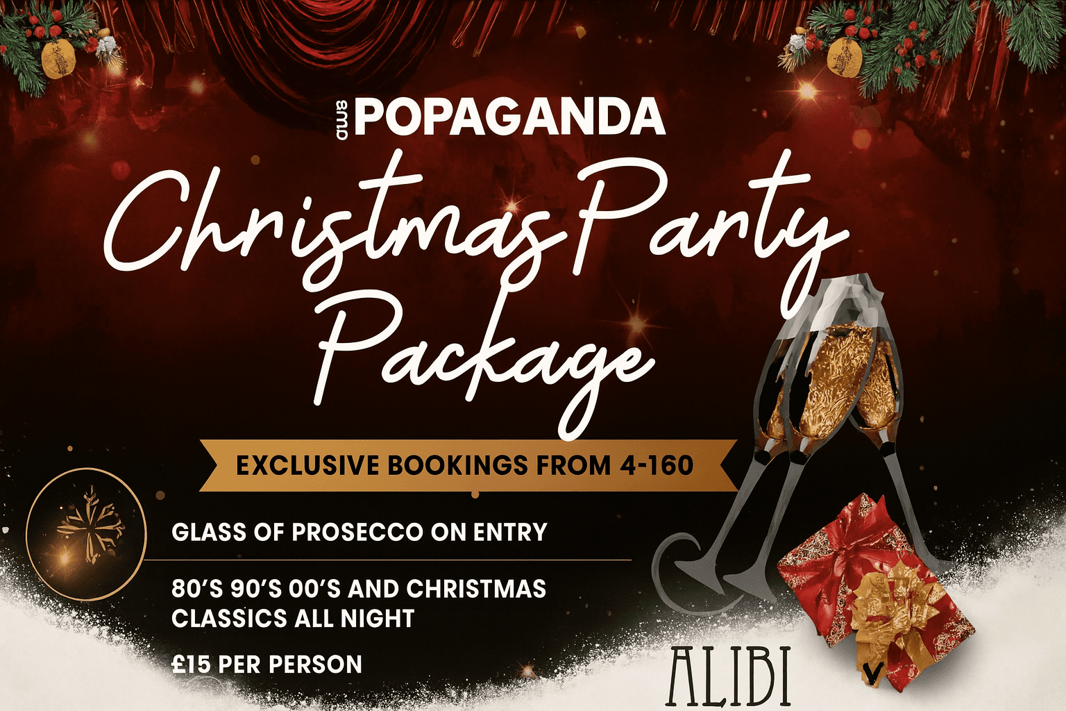 Christmas Party? No need to stress.