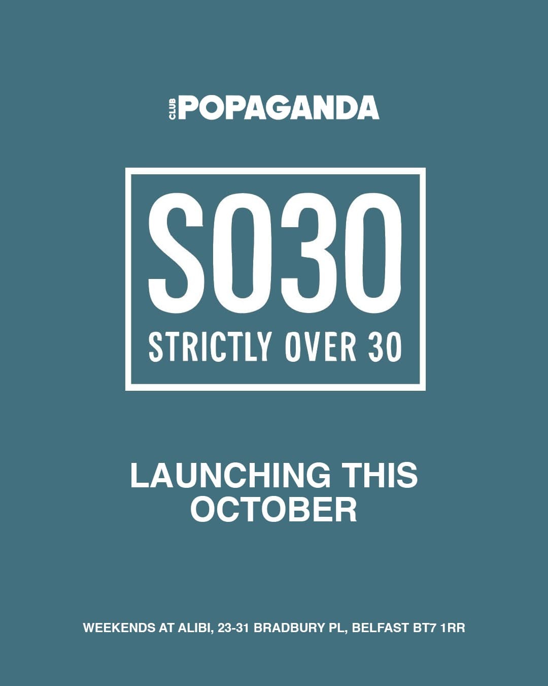 SO30 Strictly Over 30